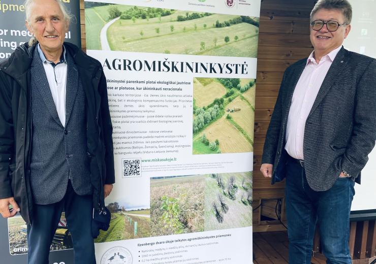 Žaliosios politikos institutas pristatė agromiškininkystės praktikas Lydokiuose